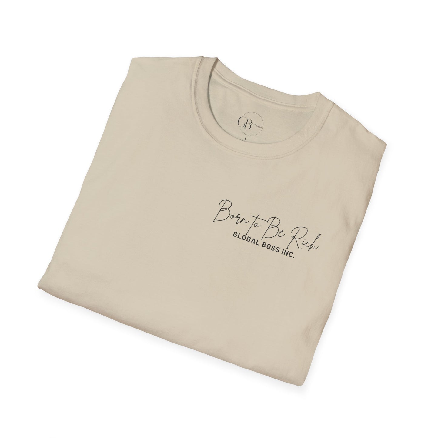 Born to Be Rich Unisex Softstyle T-Shirt