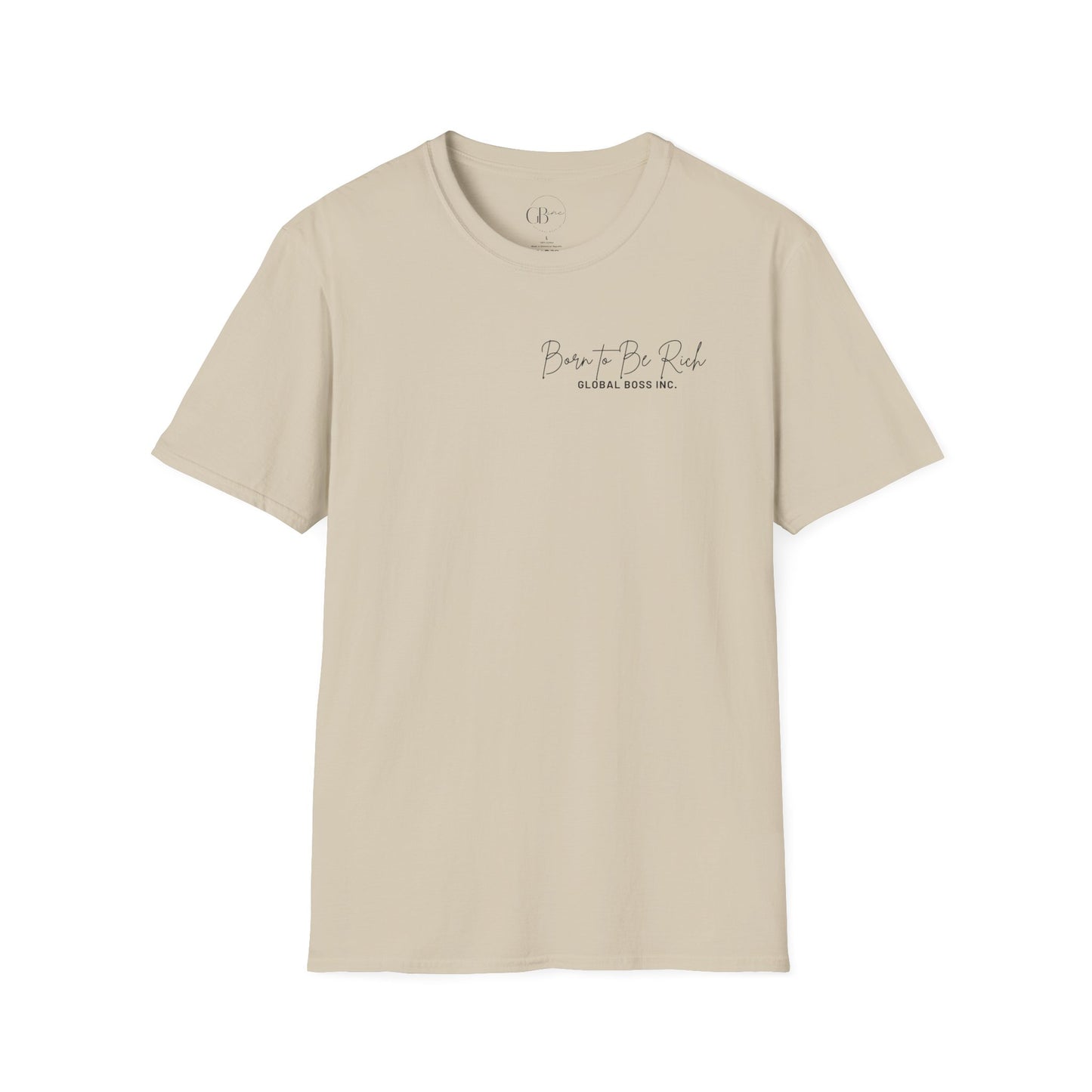 Born to Be Rich Unisex Softstyle T-Shirt