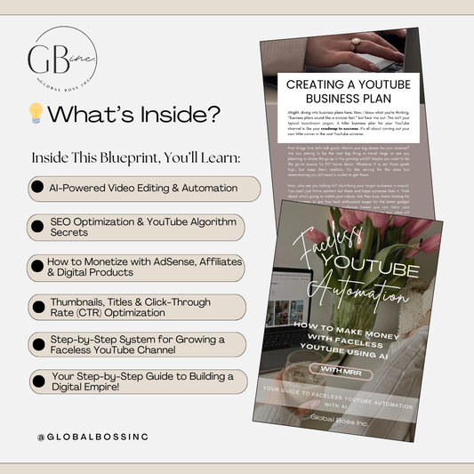 The Faceless YouTube Mastery - Automate, Scale, Profit