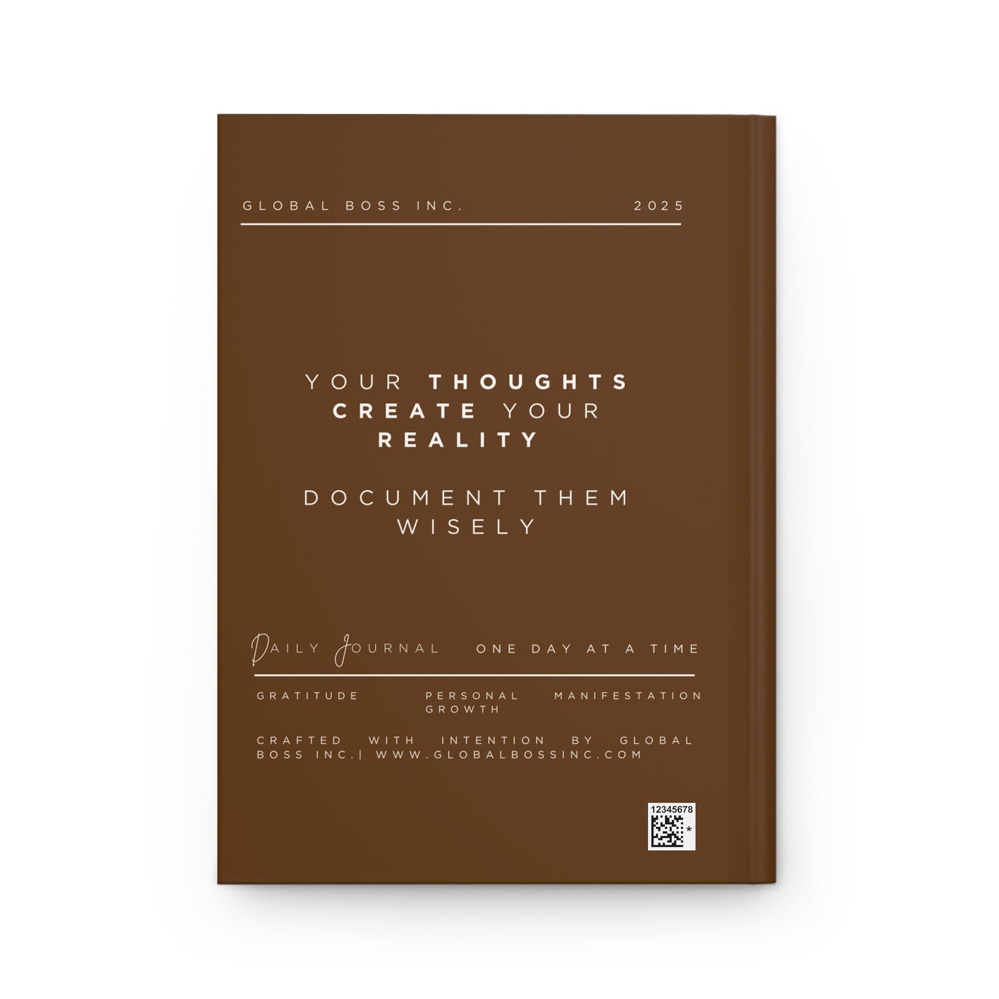 Amazing Things Are Always Happening To Me Hardcover Journal Matte Brown