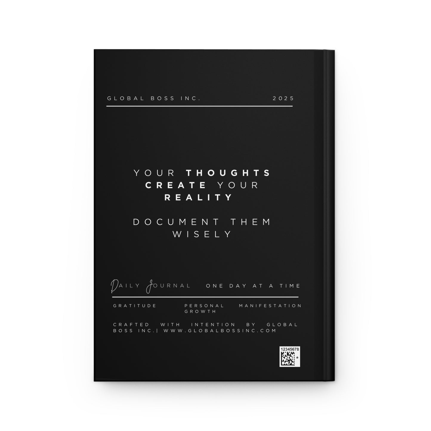Amazing Things Are Always Happening To Me Hardcover Journal Matte Black