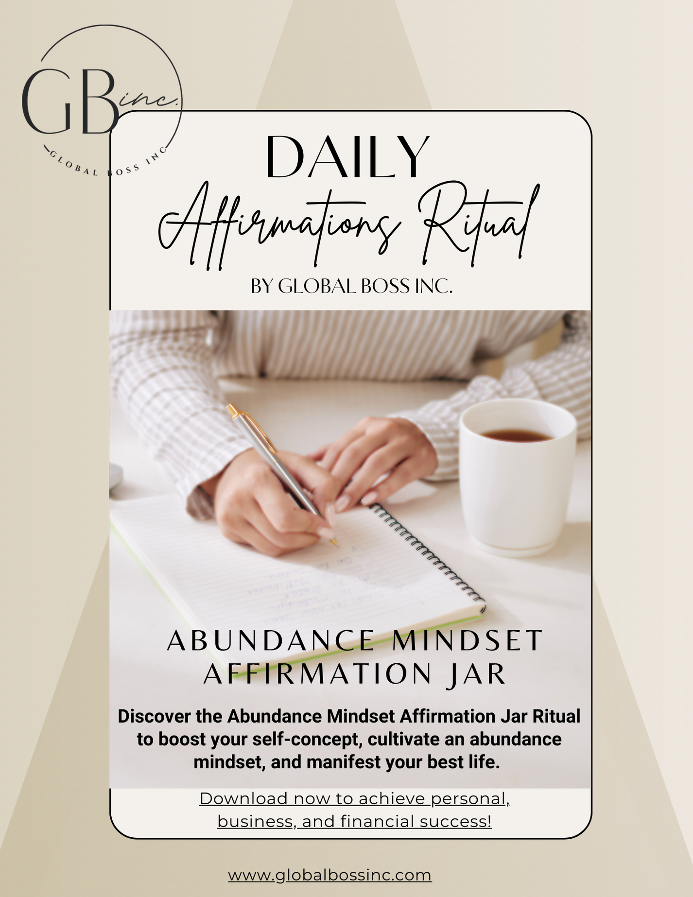 FREE Abundance Mindset Affirmation Jar Ritual | Manifest Success & Wea ...