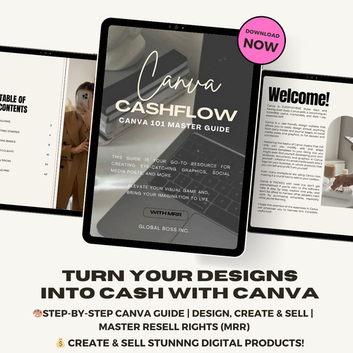 The Canva Cashflow - Canva 101 Master Guide