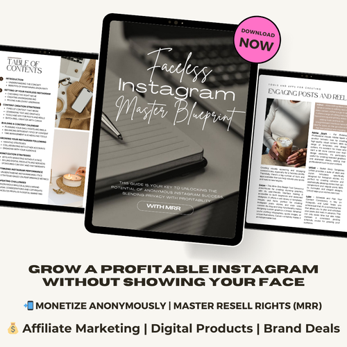 The Faceless Instagram Master Blueprint