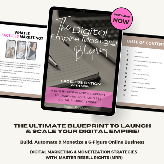 The Ultimate Guide to Building and Scaling Your Digital Empire - The Digital Empire Mastery Blueprint