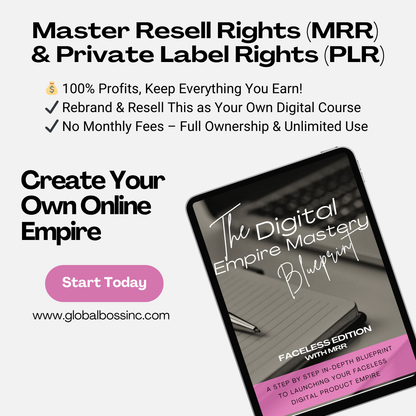 The Ultimate Guide to Building and Scaling Your Digital Empire - The Digital Empire Mastery Blueprint