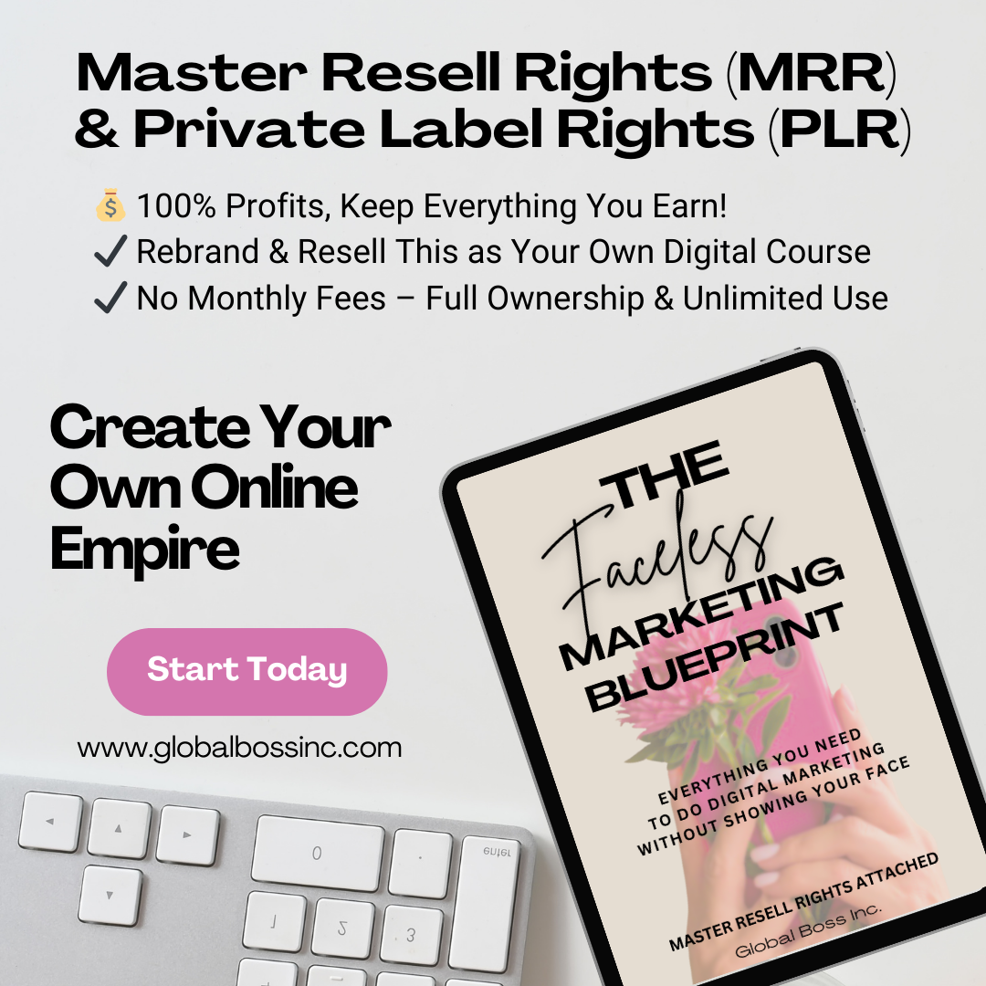 The Faceless Marketing Blueprint