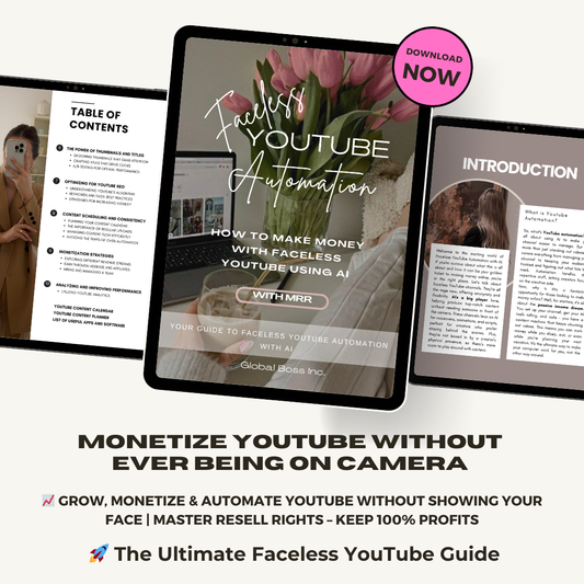 The Faceless YouTube Mastery - Automate, Scale, Profit